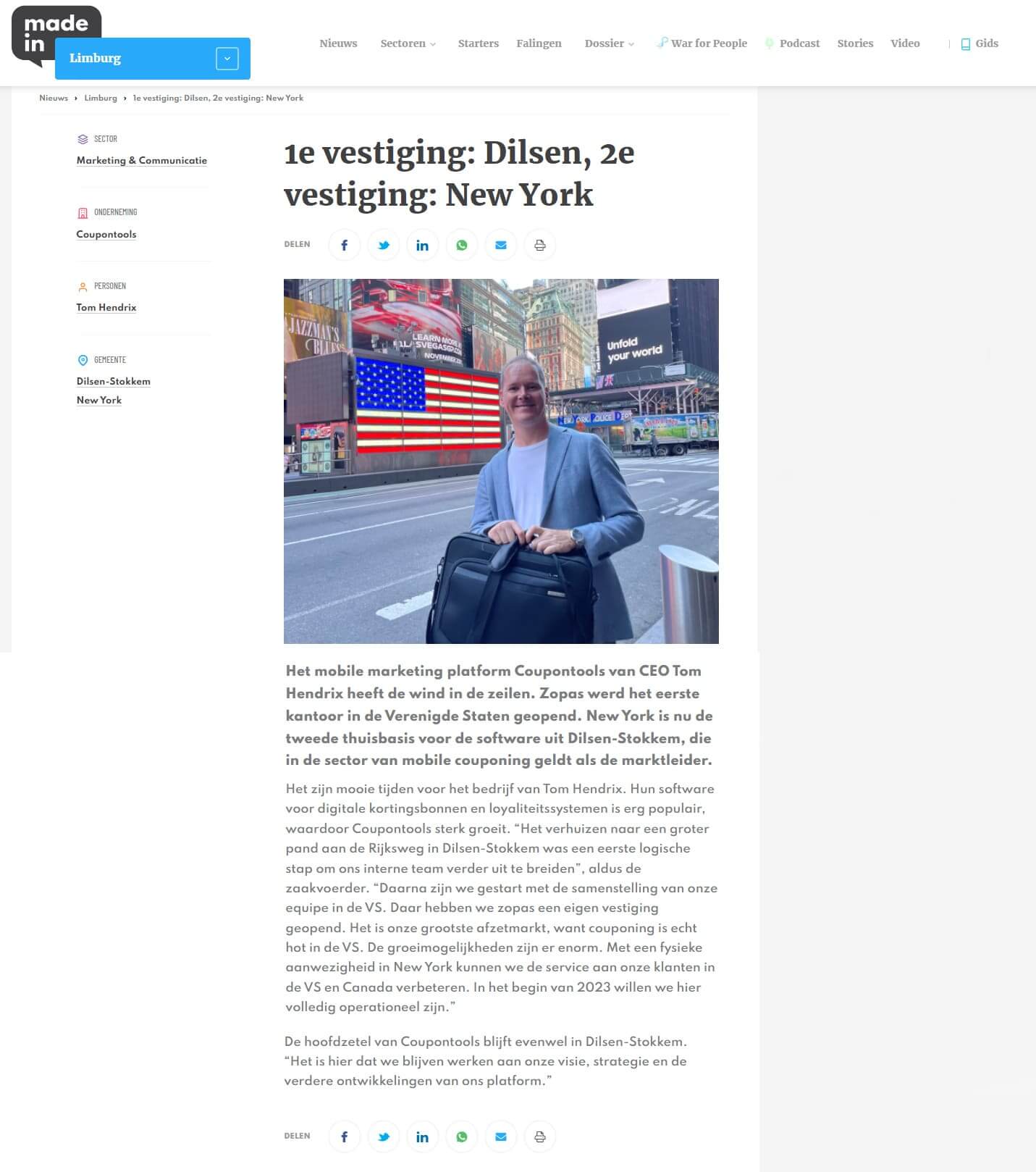 Made In Limburg 2022